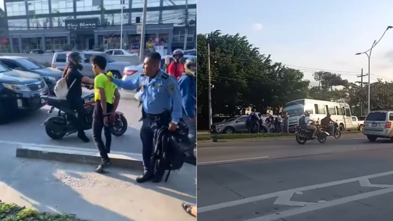 Video captó el tiroteo en el que fueron capturados asaltantes que robaban un bus en SPS