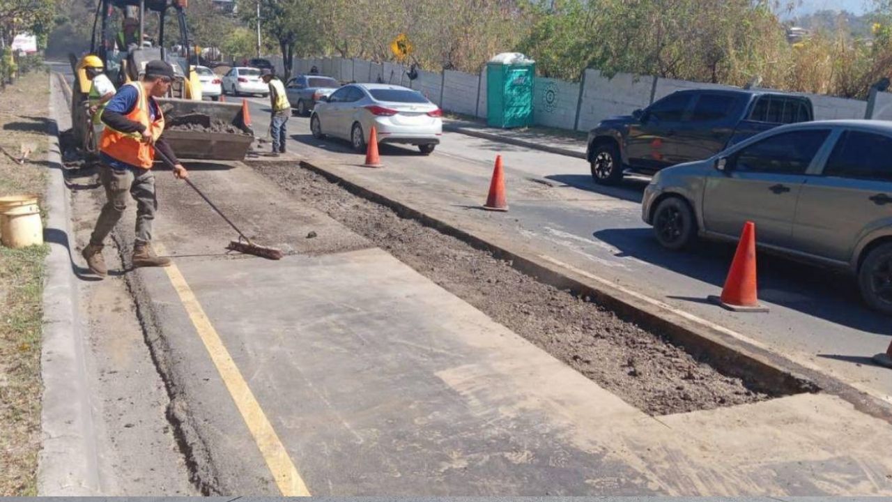 AMDC promete dejar libre de baches el bulevar Fuerzas Armadas