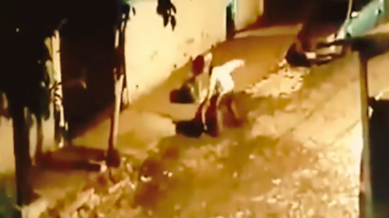 Solo a eso salió: Revelan momento en que apuñalaron a reciclador que estuvo preso