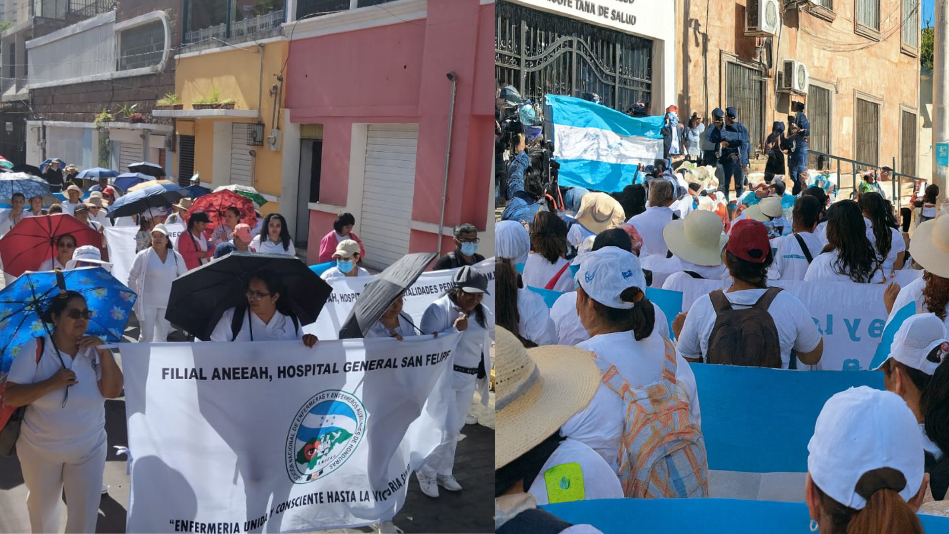 ANEEAH intensifica protestas y advierte más medidas de presión contra Paredes
