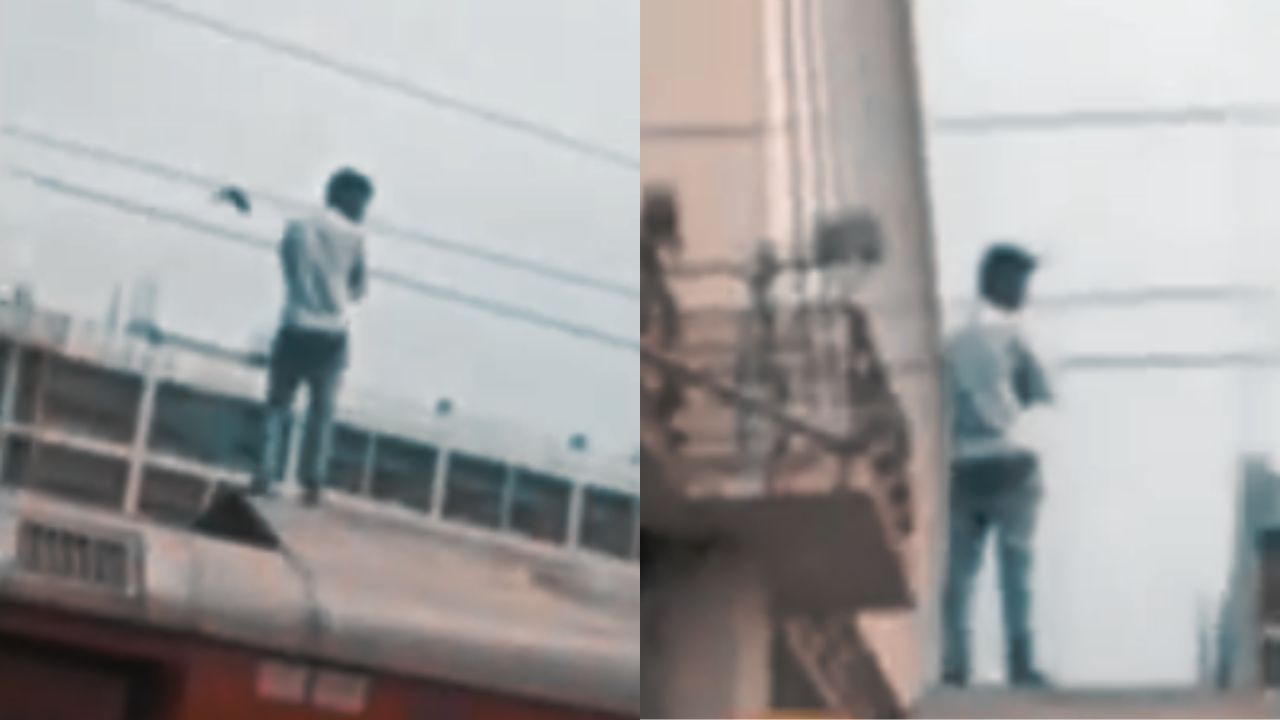 Vídeo sensible: Hombre murió electrocutado tras subirse al techo de un tren