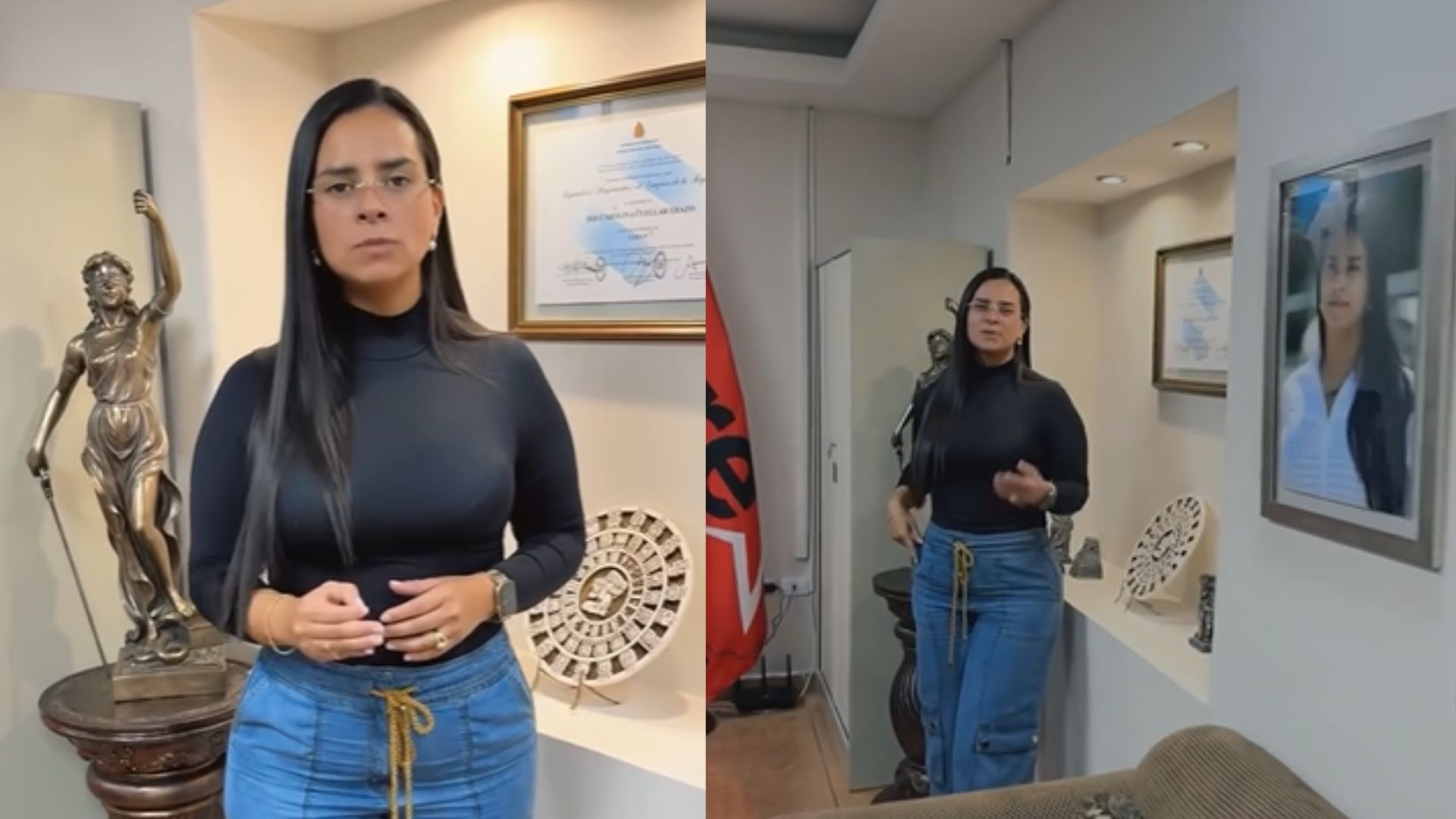 Imagen de ¿Expulsada de Libre o vigente? Isis Cuéllar descarta video pero sigue firme en campaña