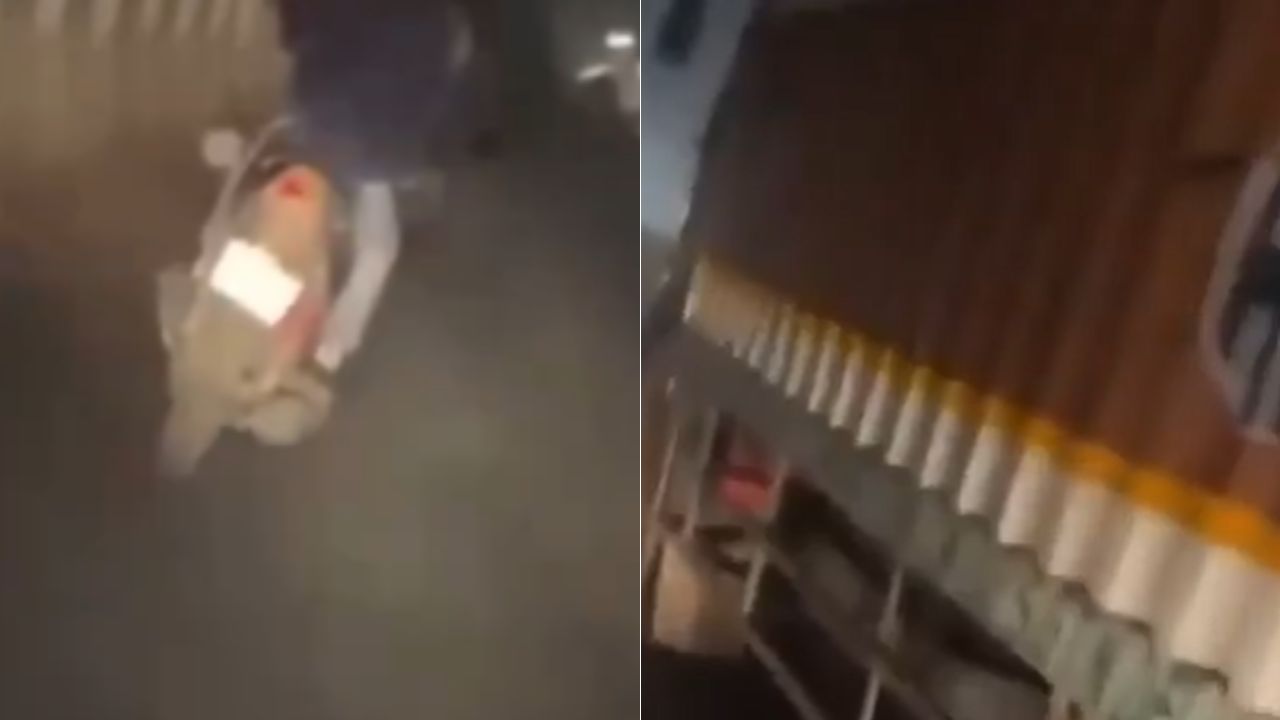 VIDEO: Ladrón es arrastrado por rastra cuando intentaba asaltar a conductor