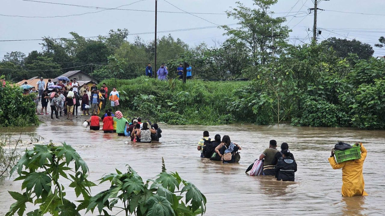 Estas serán las zonas más afectadas por lluvias en Honduras debido a vaguada