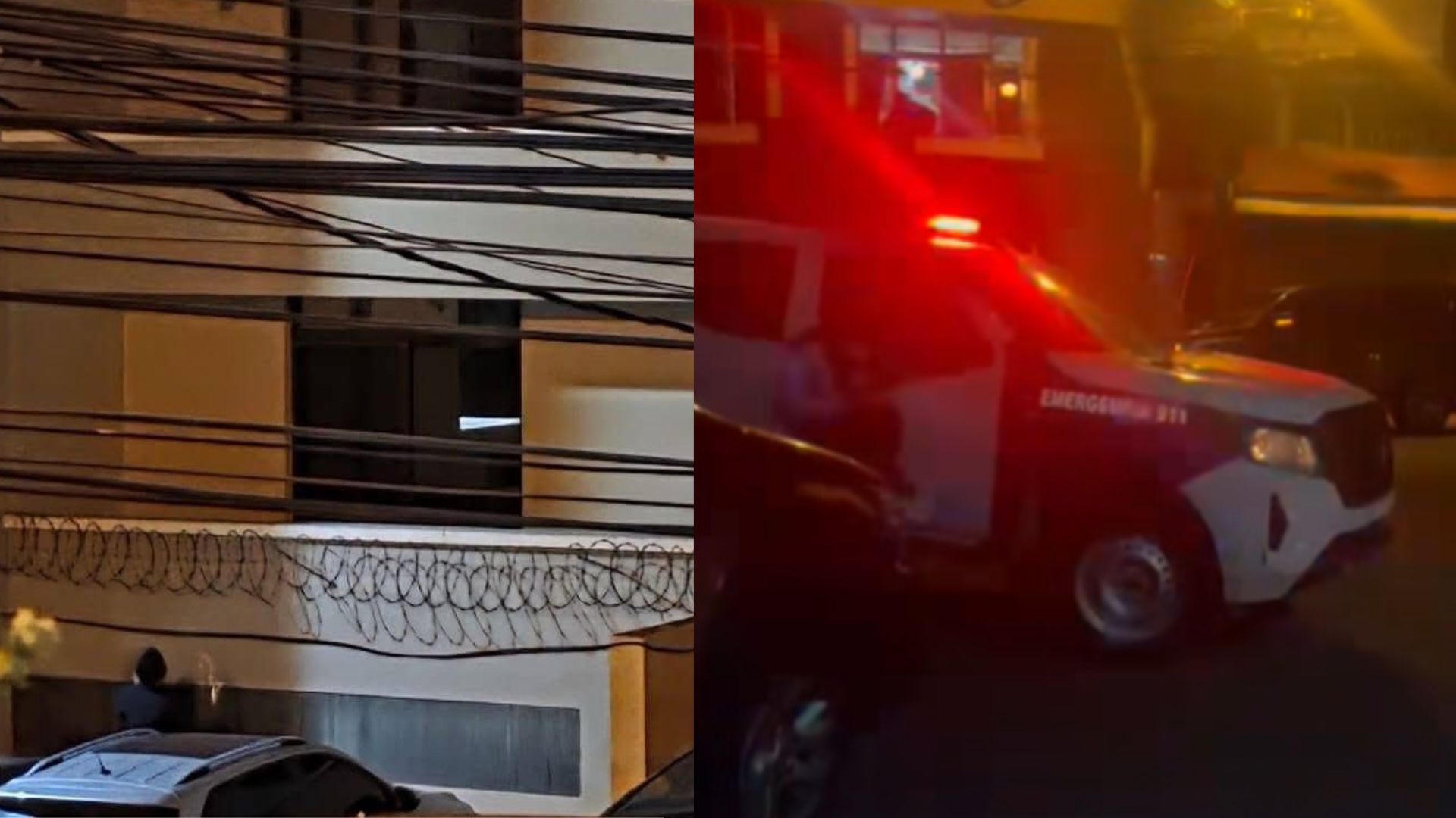 VIDEO: 'Ayúdenme, por favor', mujer se lanza de un cuarto piso en Tegucigalpa