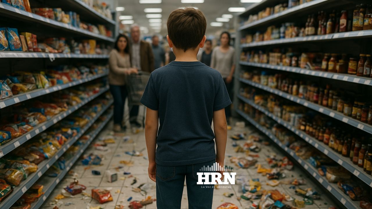 Niño destruyó mercadería en tienda porque su padre 'no le compró lo que quería'
