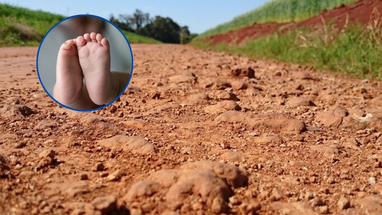Pastor halla a una bebé enterrada viva tras escuchar un llanto bajo tierra