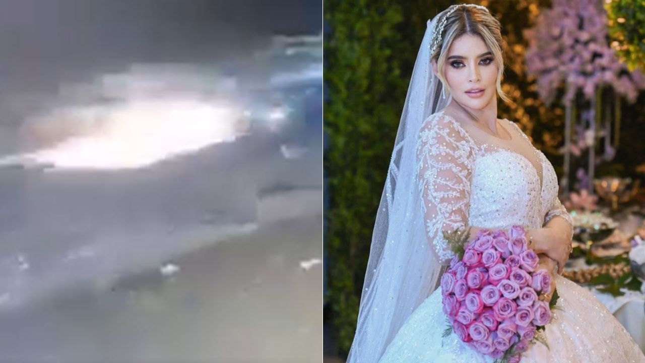 Video captó muerte de exreina de belleza tras fuerte accidente de tránsito