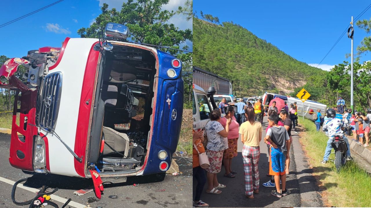 Padre e hijo fallecen en accidente de bus en Zambrano; viajaba toda la familia