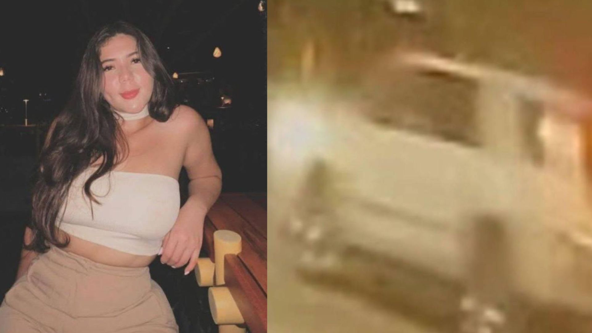 Cámaras captan a vehículo que atropelló y mató a hondureña en Estados Unidos