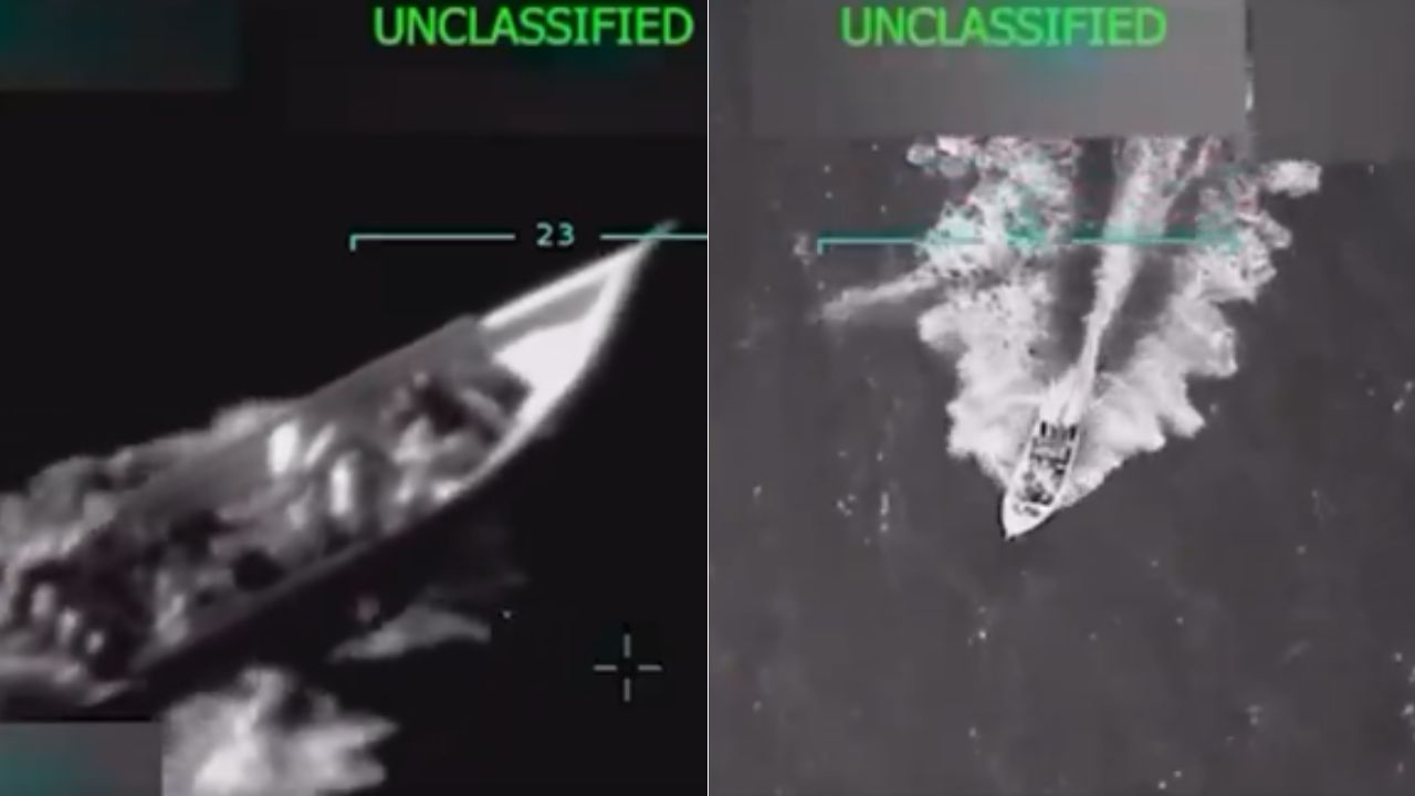 Imagen de VIDEO: Ataque a bote con drogas deja 11 muertos; Trump lanza advertencia