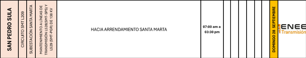 Lista de colonias que no tendrán luz pasado mañana