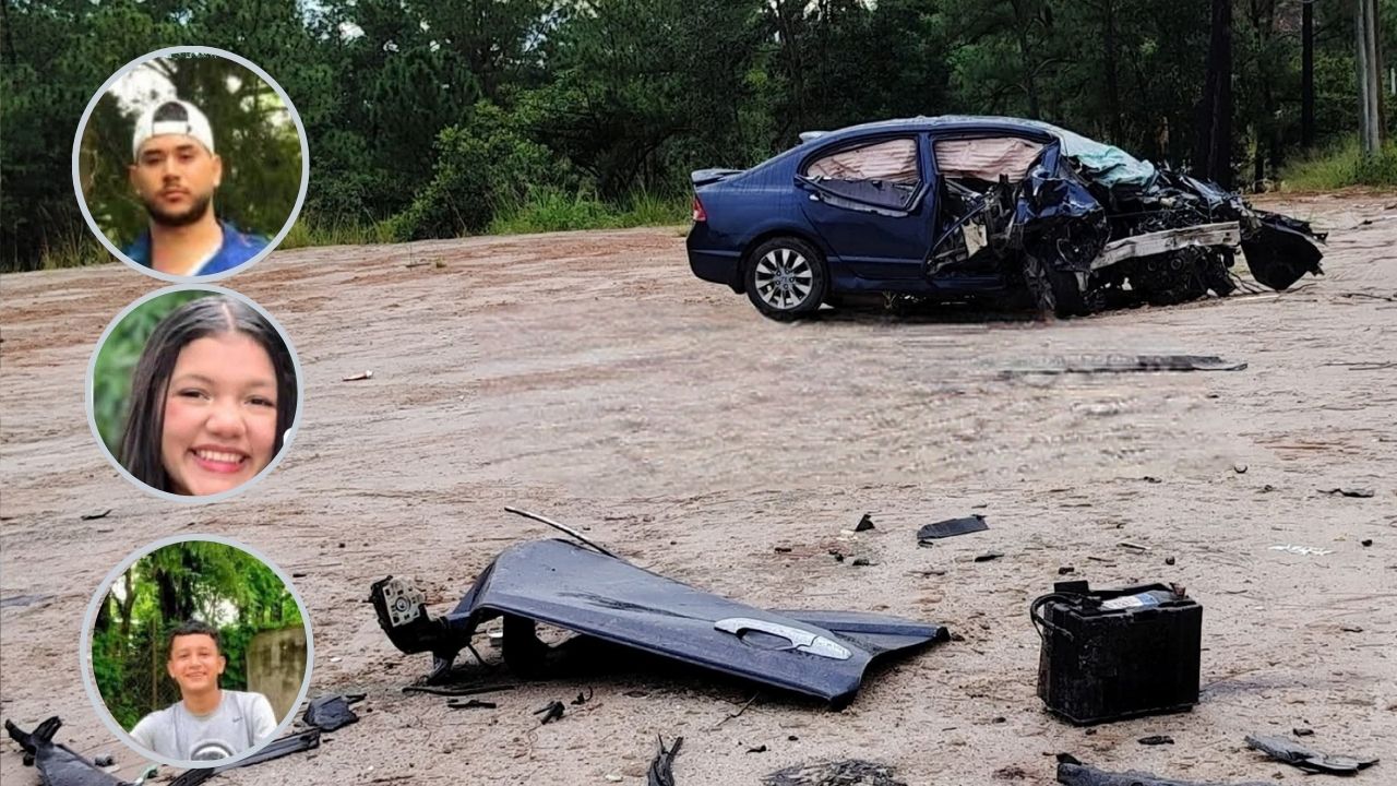 Revelan cómo ocurrió accidente en Yuscarán: hay cuatro muertos y una doctora herida