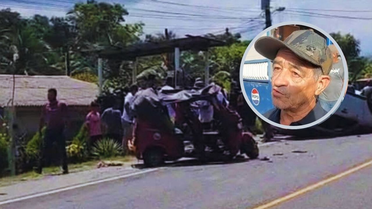 'Él no debe nada': Abuelo de niños fallecidos defiende a conductor de mototaxi
