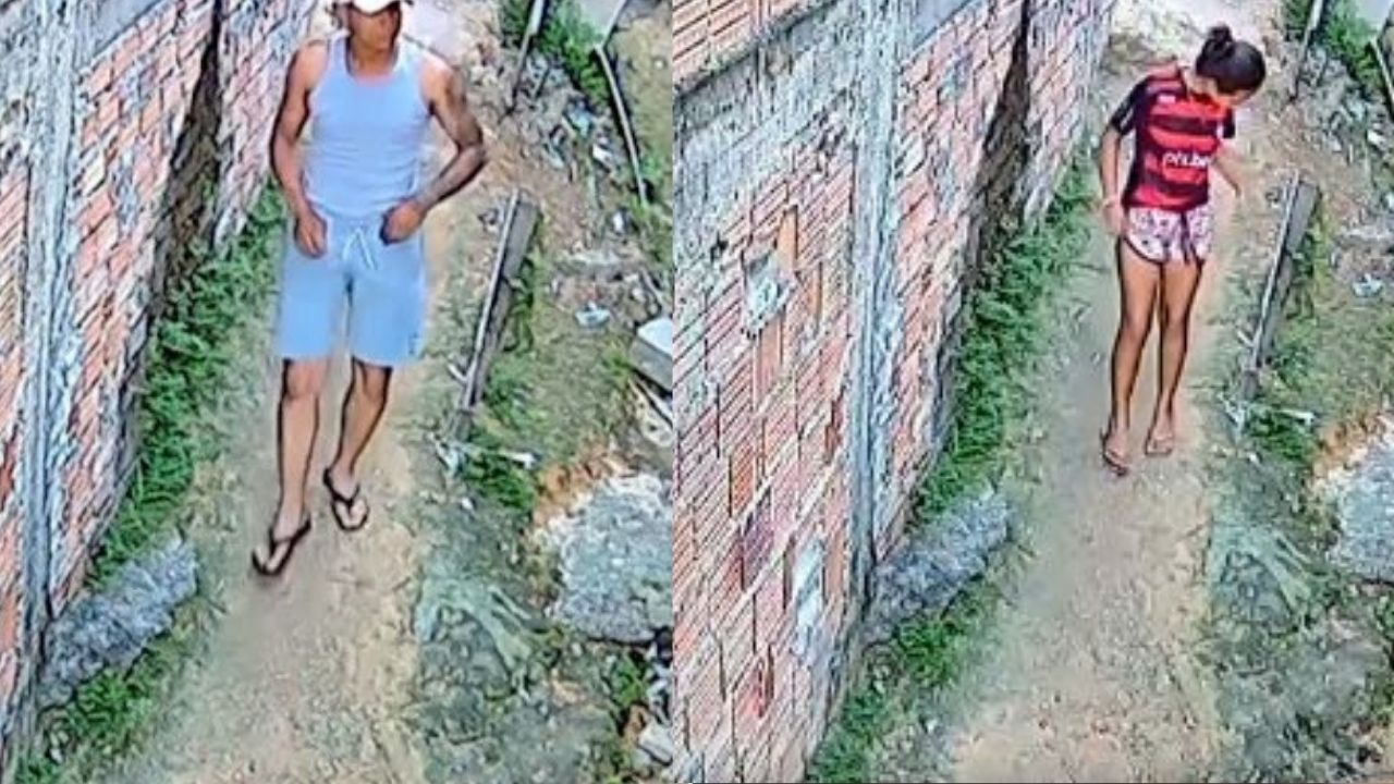 'Socorro': graban cuando hombre acosa a menor en un callejón