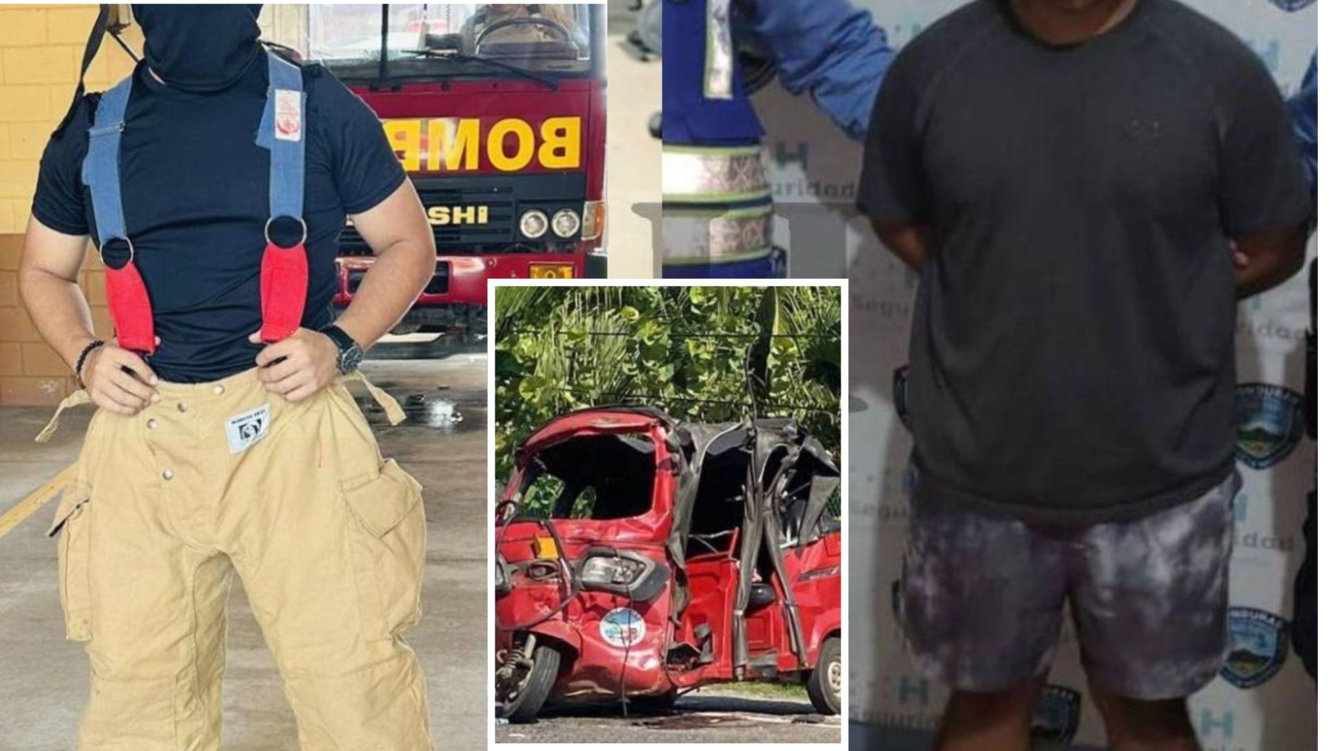 Joven capturado por accidente en Omoa es bombero: determinan nueva medida