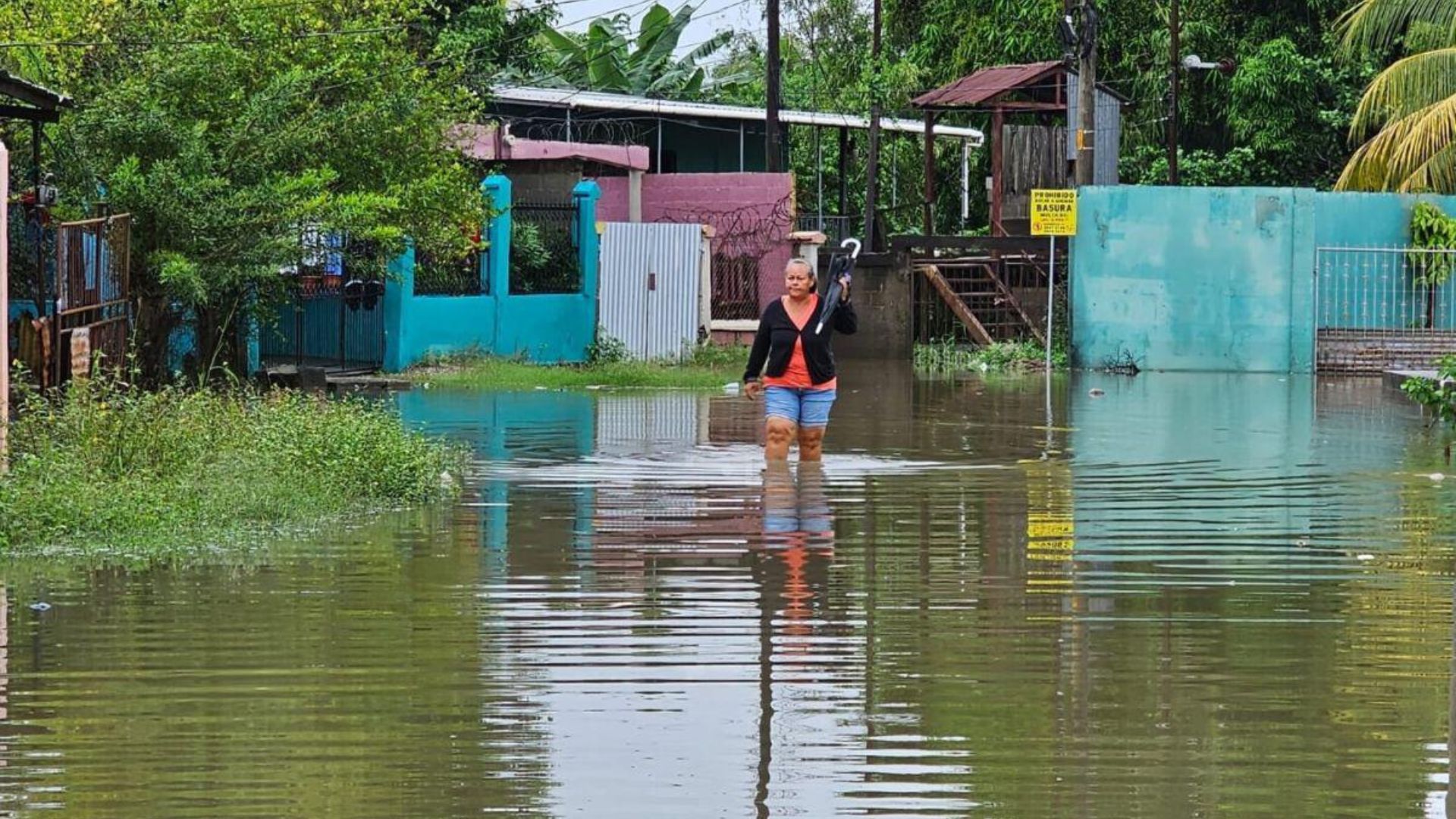 Lluvias han dejado al menos cuatro víctimas mortales en la Semana Morazánica