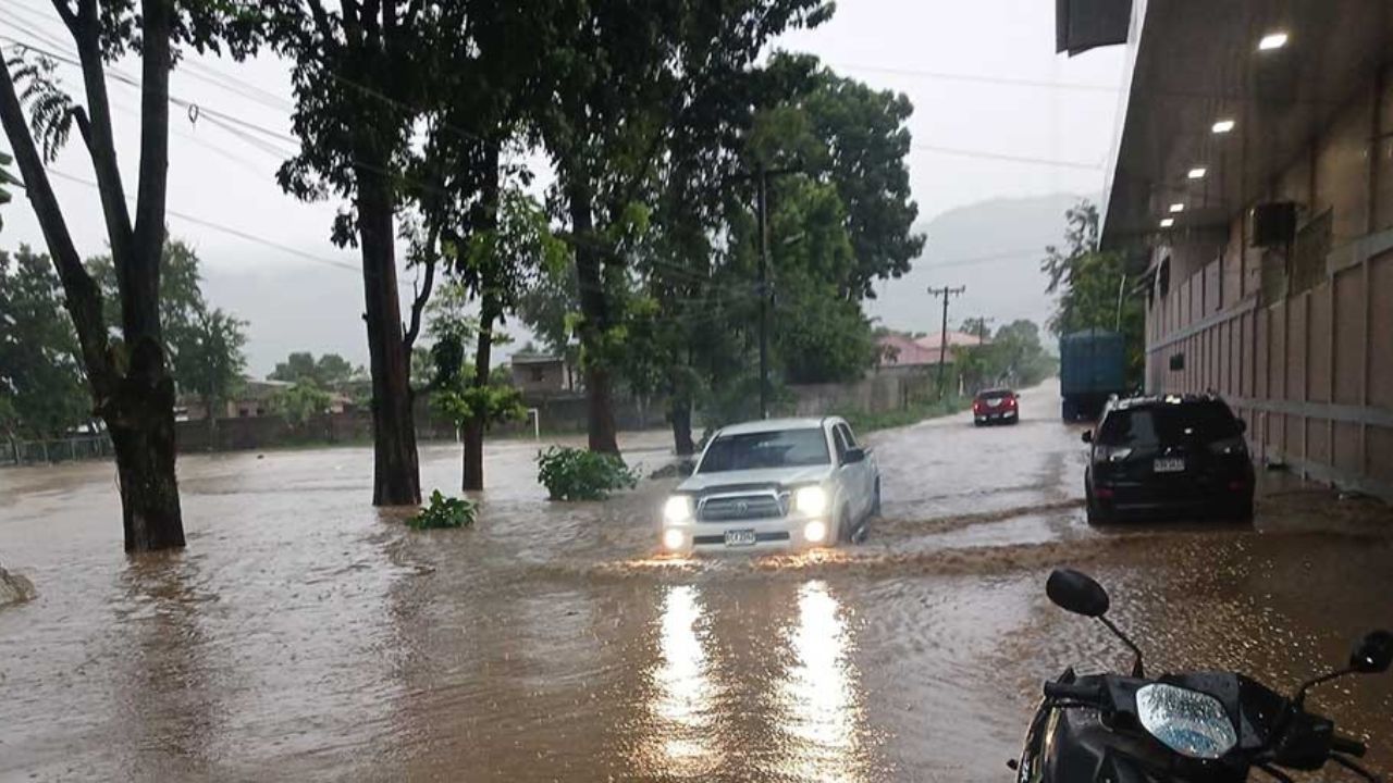 Copeco: 10 departamentos en alerta amarilla y 3 en verde por lluvias en Honduras