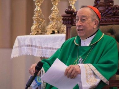 Sería 'pecado de omisión' que hondureños habilitados para votar no lo hagan: cardenal
