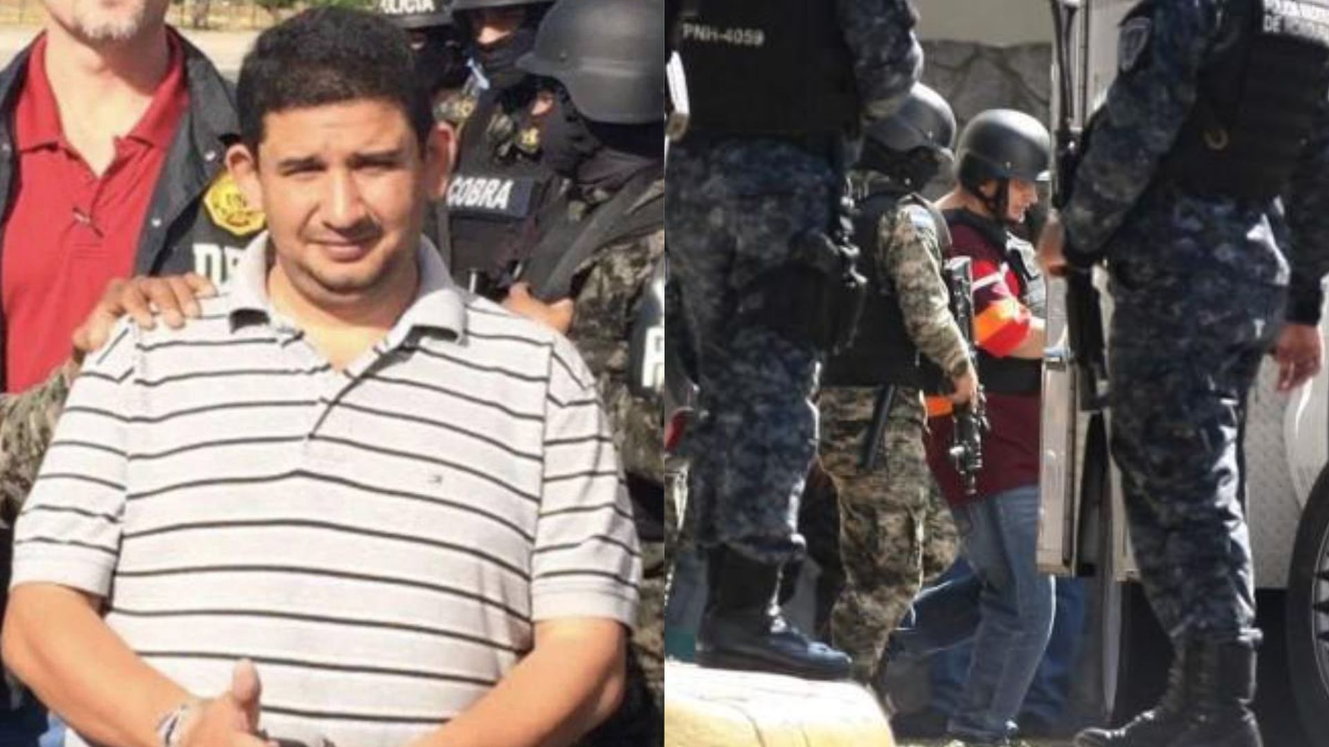 El antes y después de José Inocente Valle tras su nueva captura en Honduras