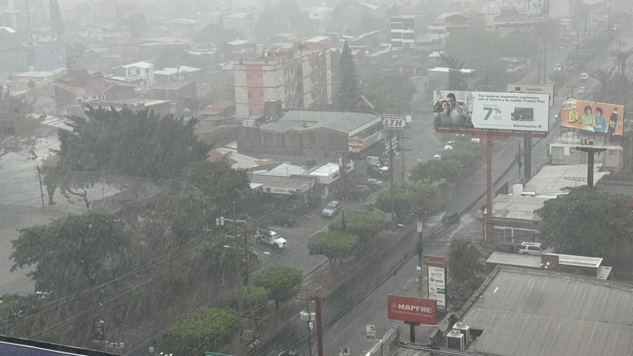 Zonas de Honduras más afectadas este viernes por lluvias con actividad eléctrica