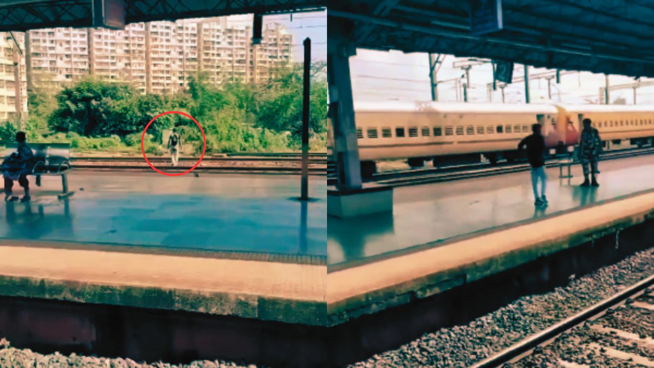 Vídeo sensible: Hombre perdió la vida al caer frente a tren en movimiento
