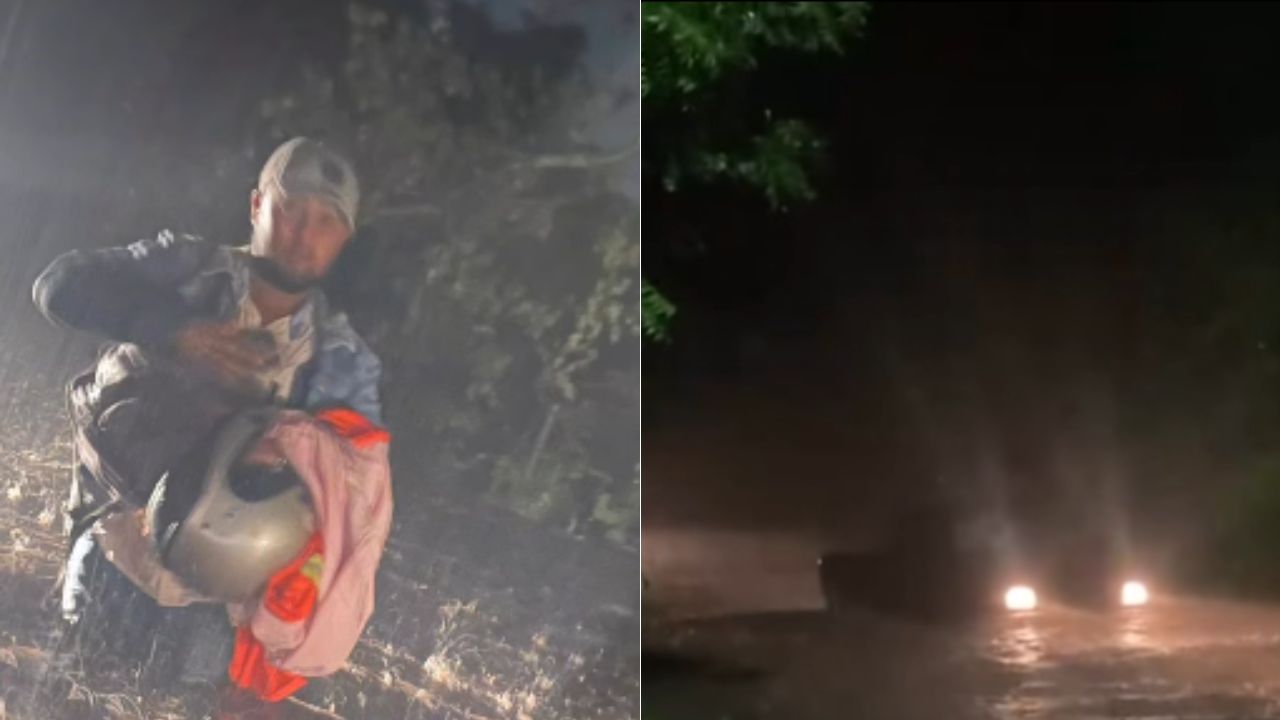 'Casi pierden la vida': hondureño salva a doctora que quedó atrapada por lluvias