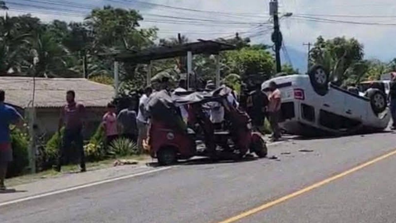 Tránsito: esto causó accidente que dejó dos escolares muertos y cinco heridos
