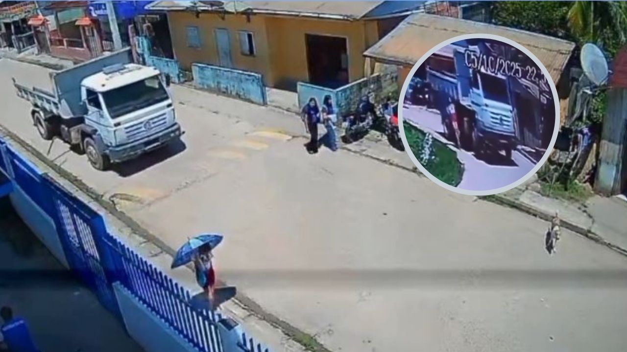 VIDEO: ‘Estaba en punto ciego’ alega conductor de volqueta que mató a jovencita