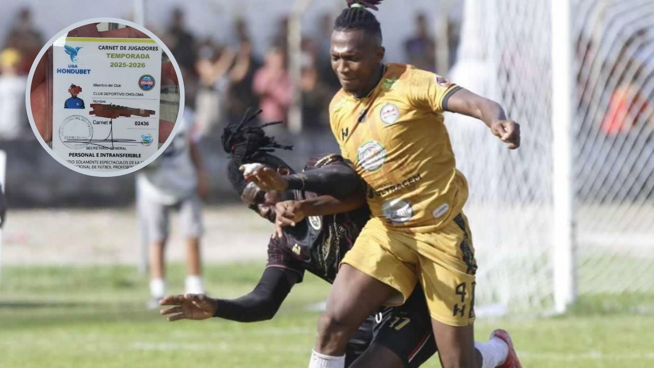 ¿Quién es el futbolista colombiano herido en Choloma y su estado de salud?