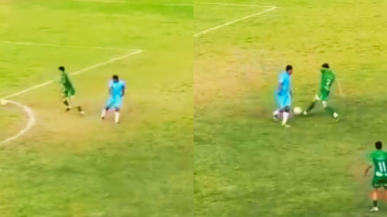 Vídeo: Capturan a futbolista por amañar partido y permitir un gol contra su equipo
