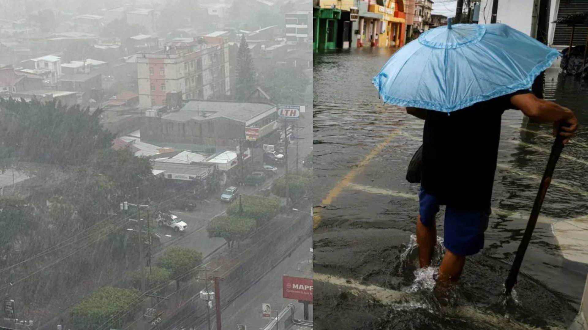 Alertan de dos días críticos de lluvias intensas en Honduras: estas son las fechas