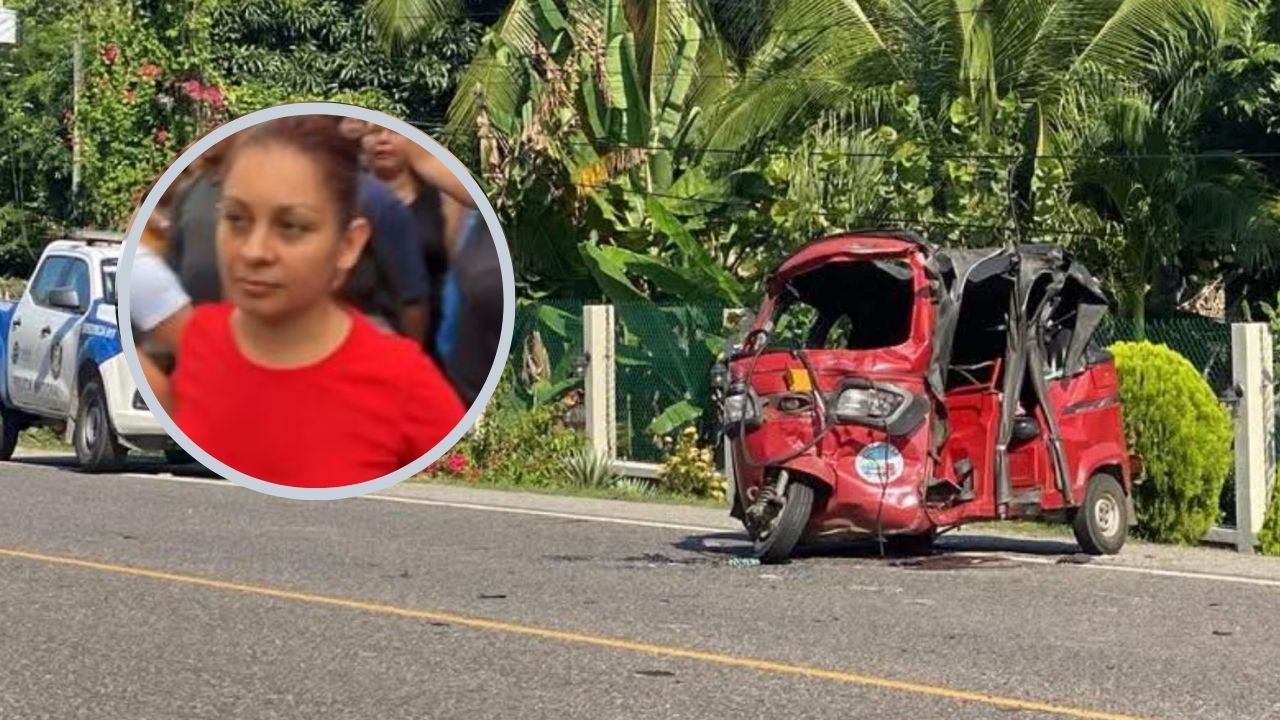 Madre de Daira, fallecida en accidente en Omoa, defiende al conductor de mototaxi