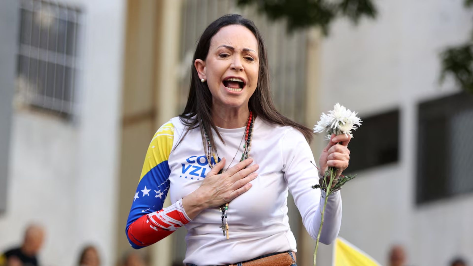 Así reaccionó María Corina Marchado tras ganar el premio Nobel de la Paz 2025
