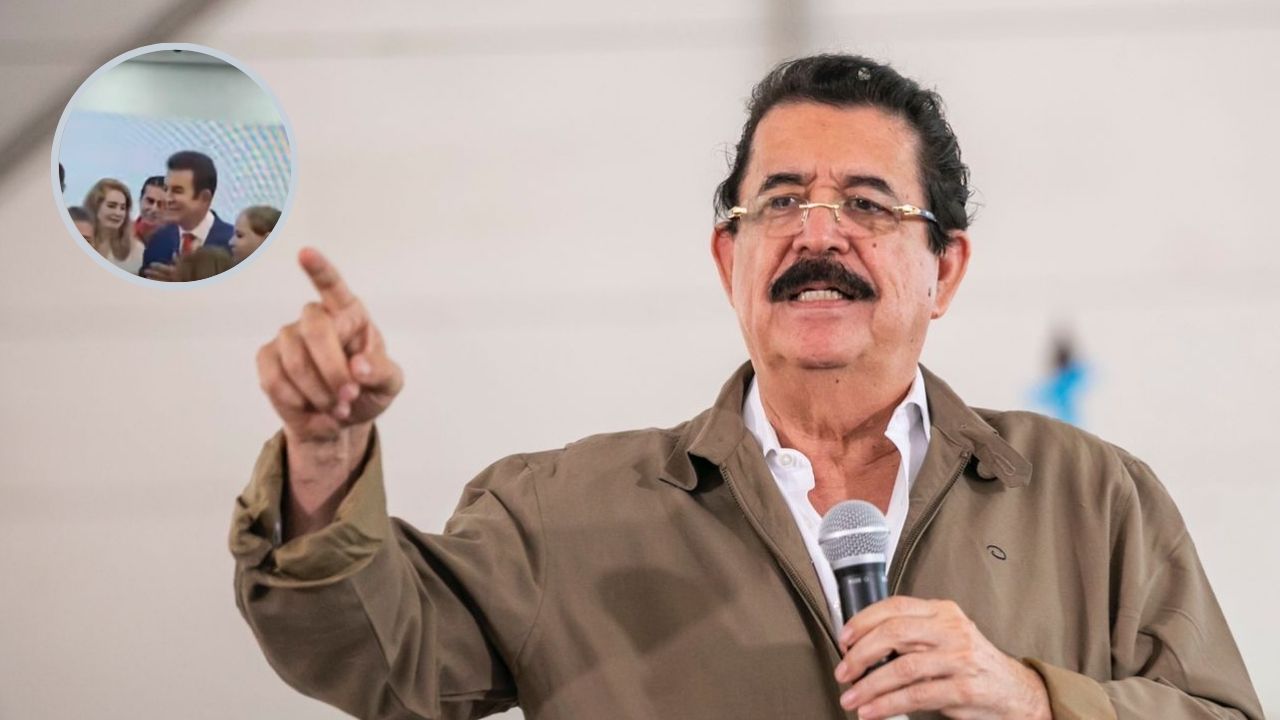 Mel se pronuncia sobre Nasralla tras quema de bandera de Libre en acto del Partido Liberal