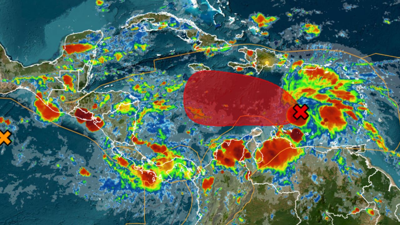 ¿Cerca de Honduras? Esta sería trayectoria de onda tropical que podría convertirse en ciclón