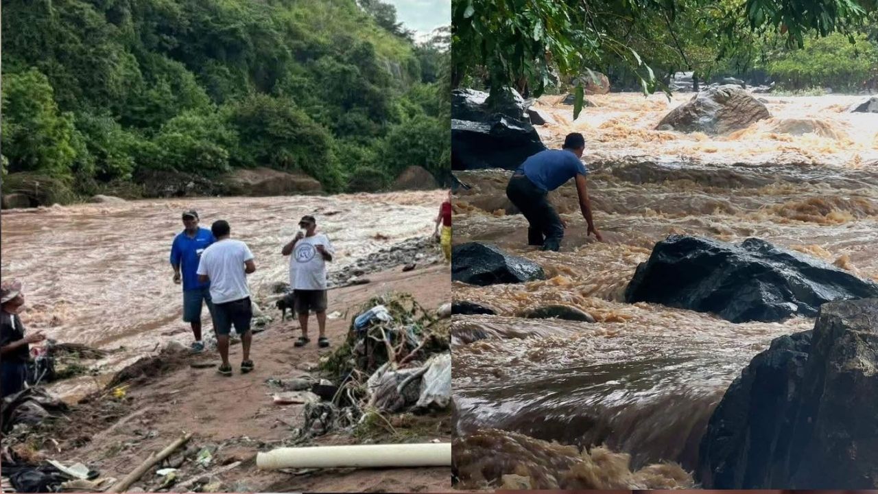 VIDEO: ¿Dónde y cómo hallaron con vida al niño arrastrado por un río en Choluteca?