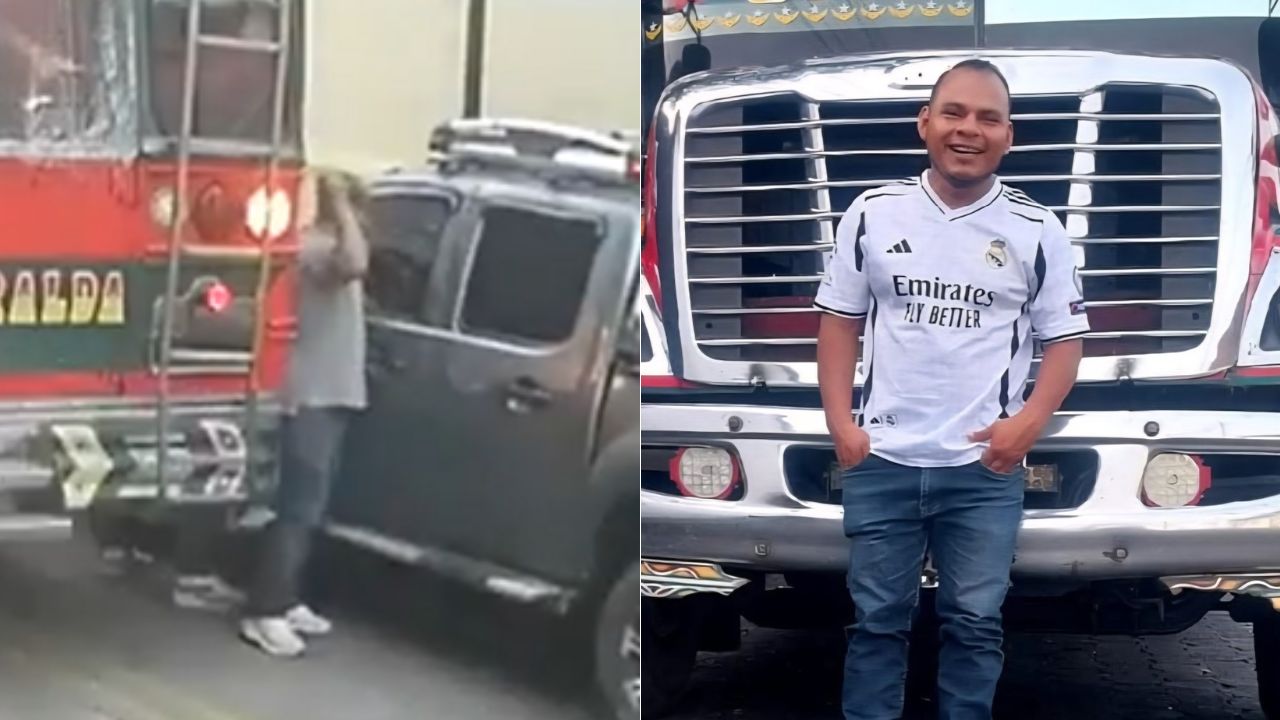 Video captó muerte de busero: amenazó con machete a otro conductor y este lo tiroteó