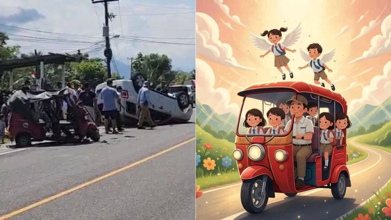 'El carro voló': Revelan cómo fue accidente que causó muerte de dos niños en Omoa
