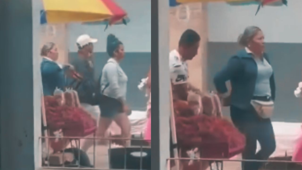 Vídeo: Pareja fue expuesta robando pertenencias a mujer en la Calle Peatonal