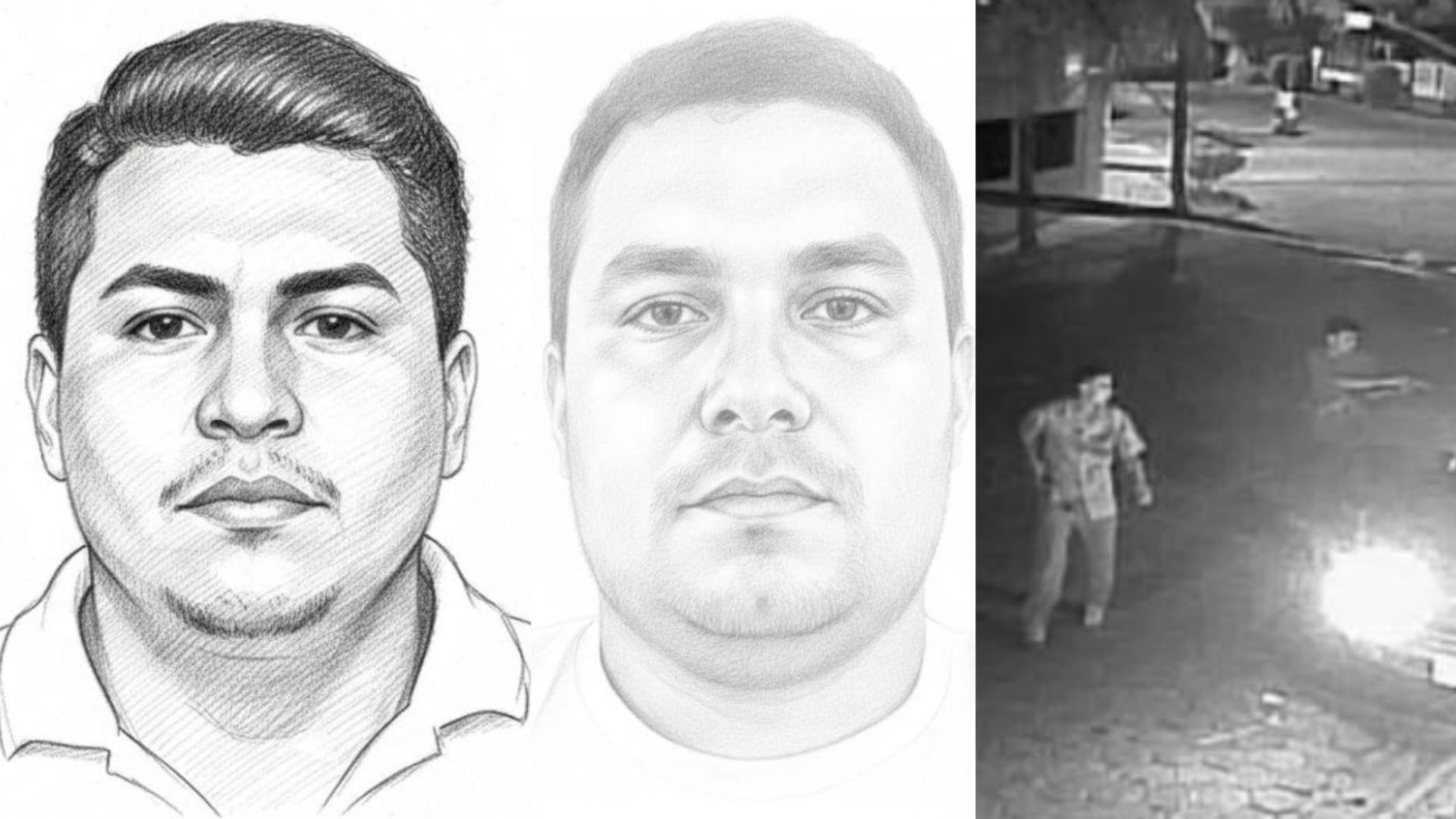 ¿Quiénes son los presuntos delincuentes que la Policía busca con retratos hablados en SPS?