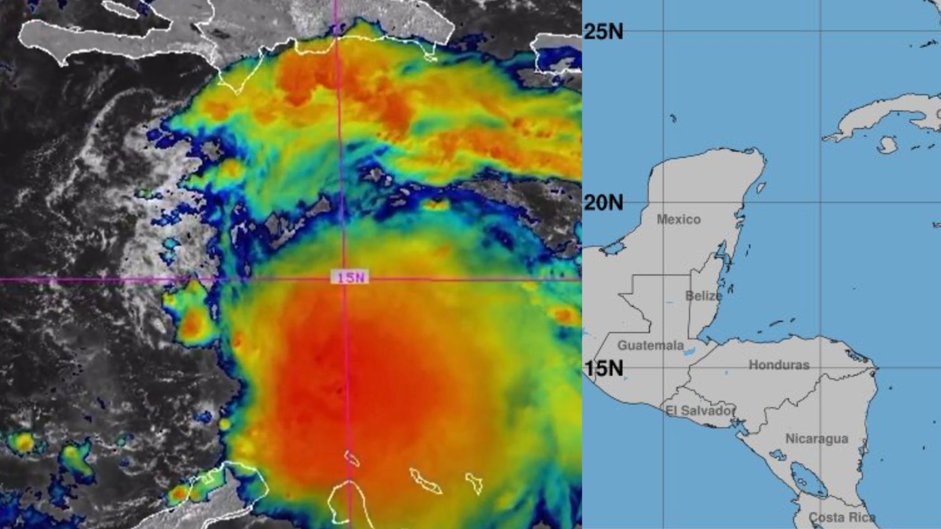 ¿Afectará a Honduras?: tormenta tropical Melissa amenaza con convertirse en huracán