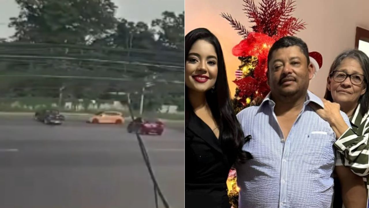 Sale a la luz video de accidente donde murieron padres de periodista en la CA-5