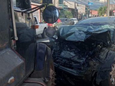 Trágico accidente en Comayagua: una persona muerta tras colisión entre camioneta y volqueta
