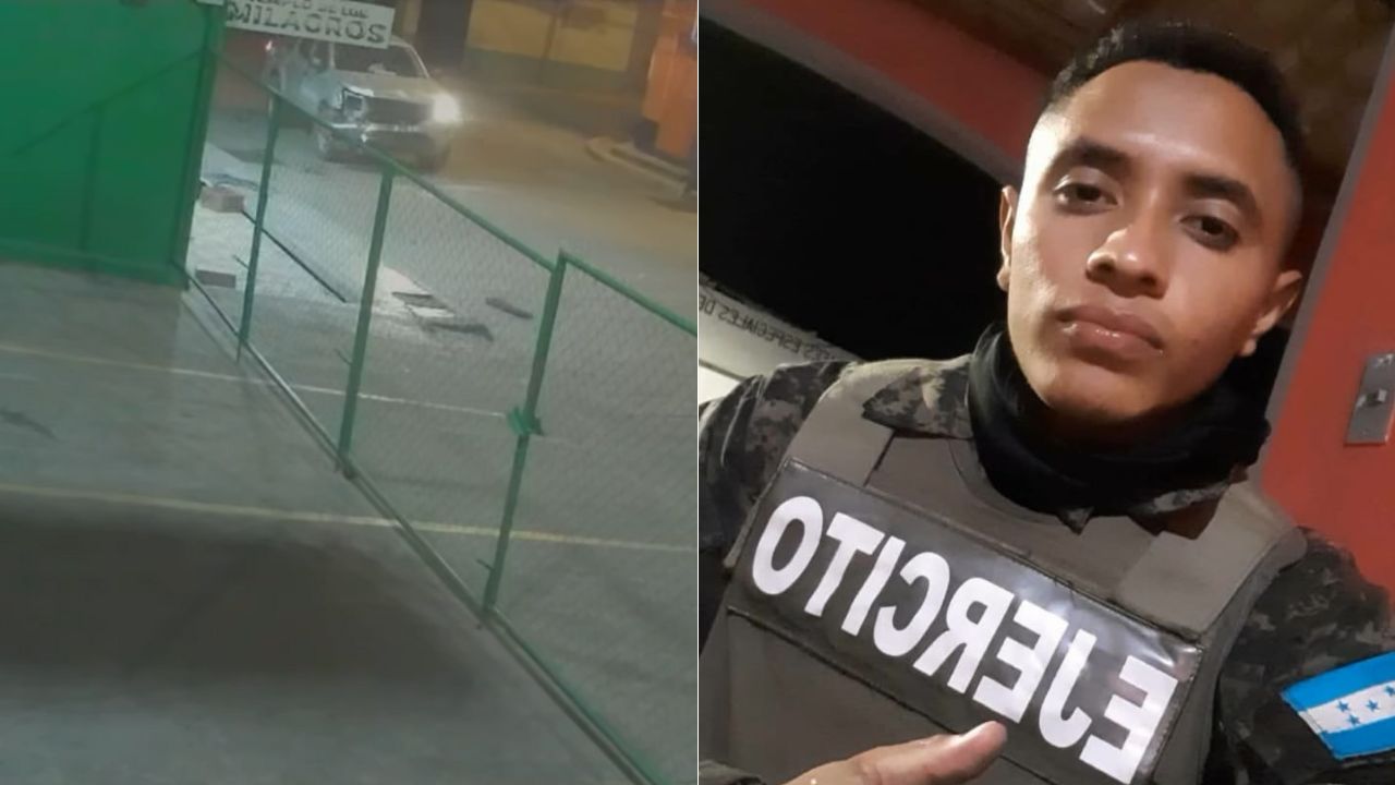 Salen a la luz videos del accidente donde murió un joven militar en El Paraíso
