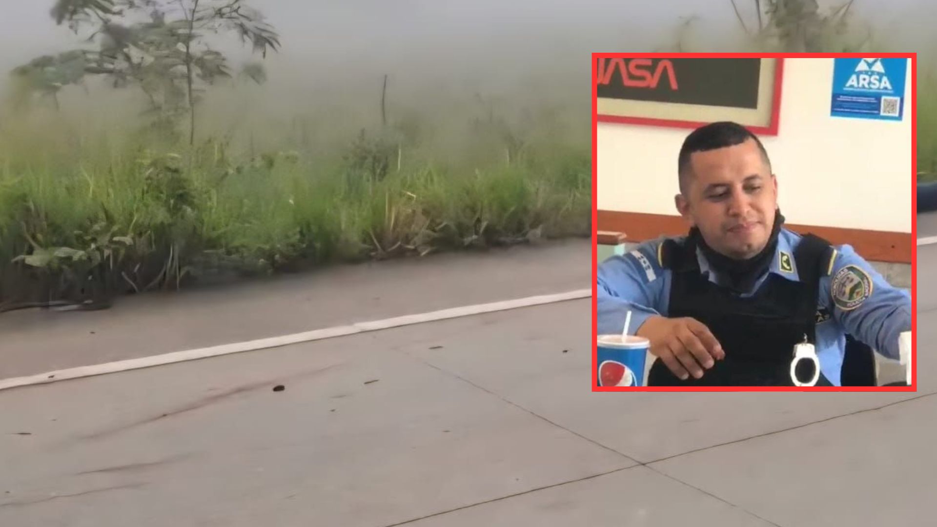 'Un gran esposo y padre': conmoción por muerte de Policía en accidente en Olancho
