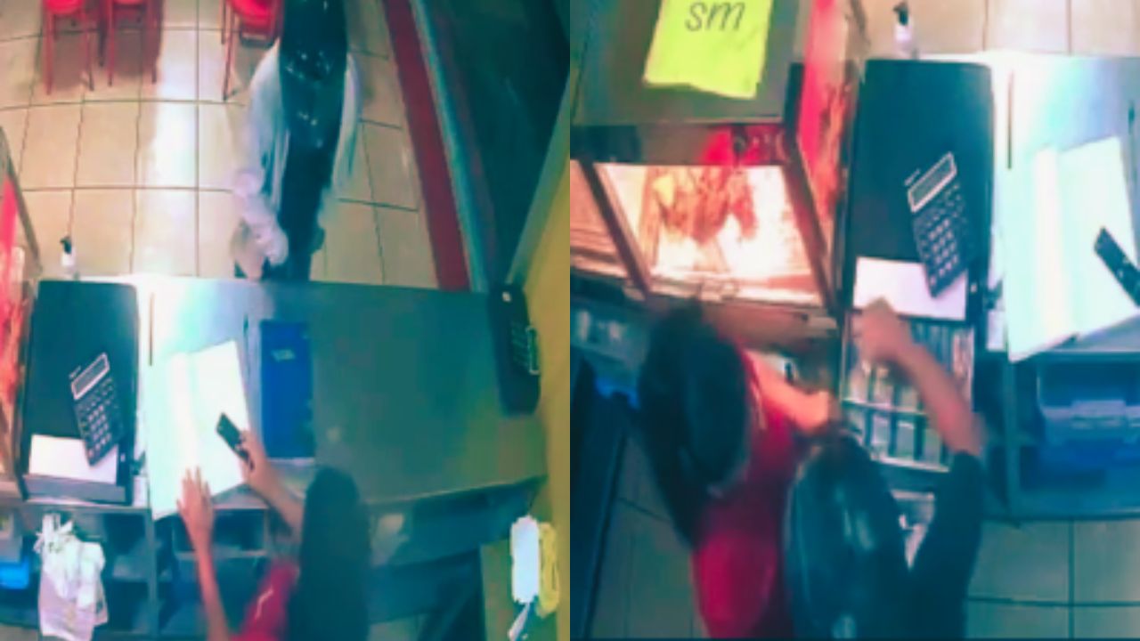Vídeo: Así fue asalto a empleada de un restaurante en El Negrito, Yoro
