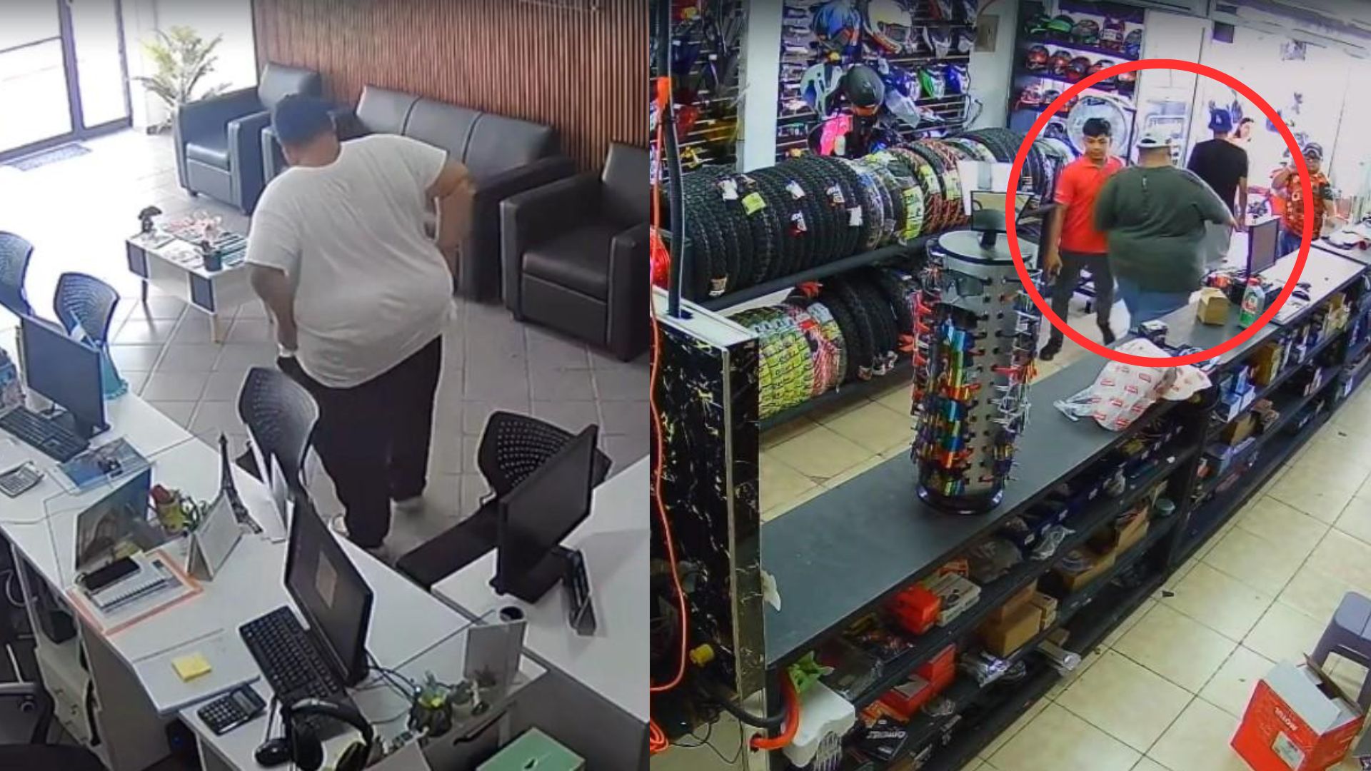 Así opera alias 'El Gordito', hondureño captado en videos de robos de celulares