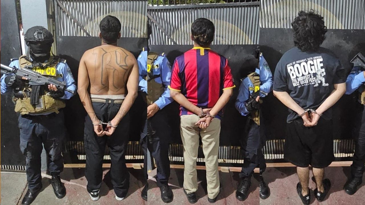 Caen supuestos cabecillas de la Pandilla 18 vinculados al asesinato del oficial Joel Vargas