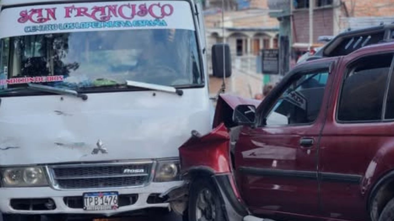 Conductor trató de huir tras provocar múltiple colisión y terminó muerto en Comayagüela